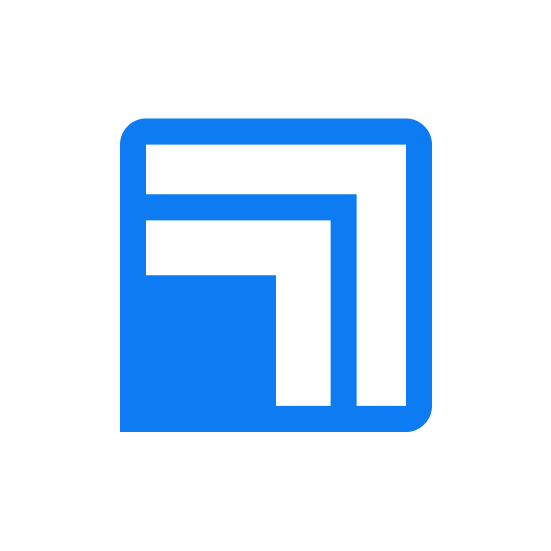 Building icon, full color